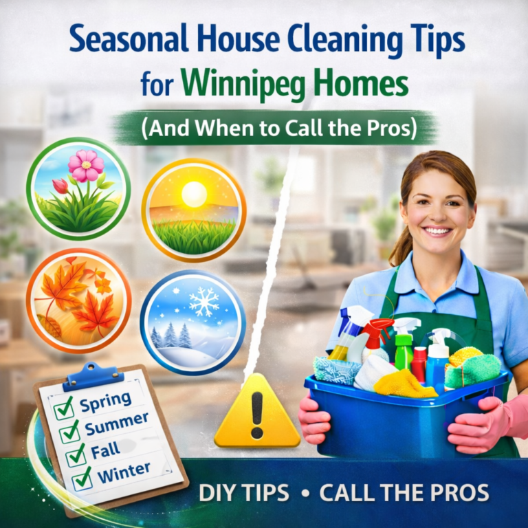 Seasonal House Cleaning Tips for Winnipeg Homes (And When to Call the ...