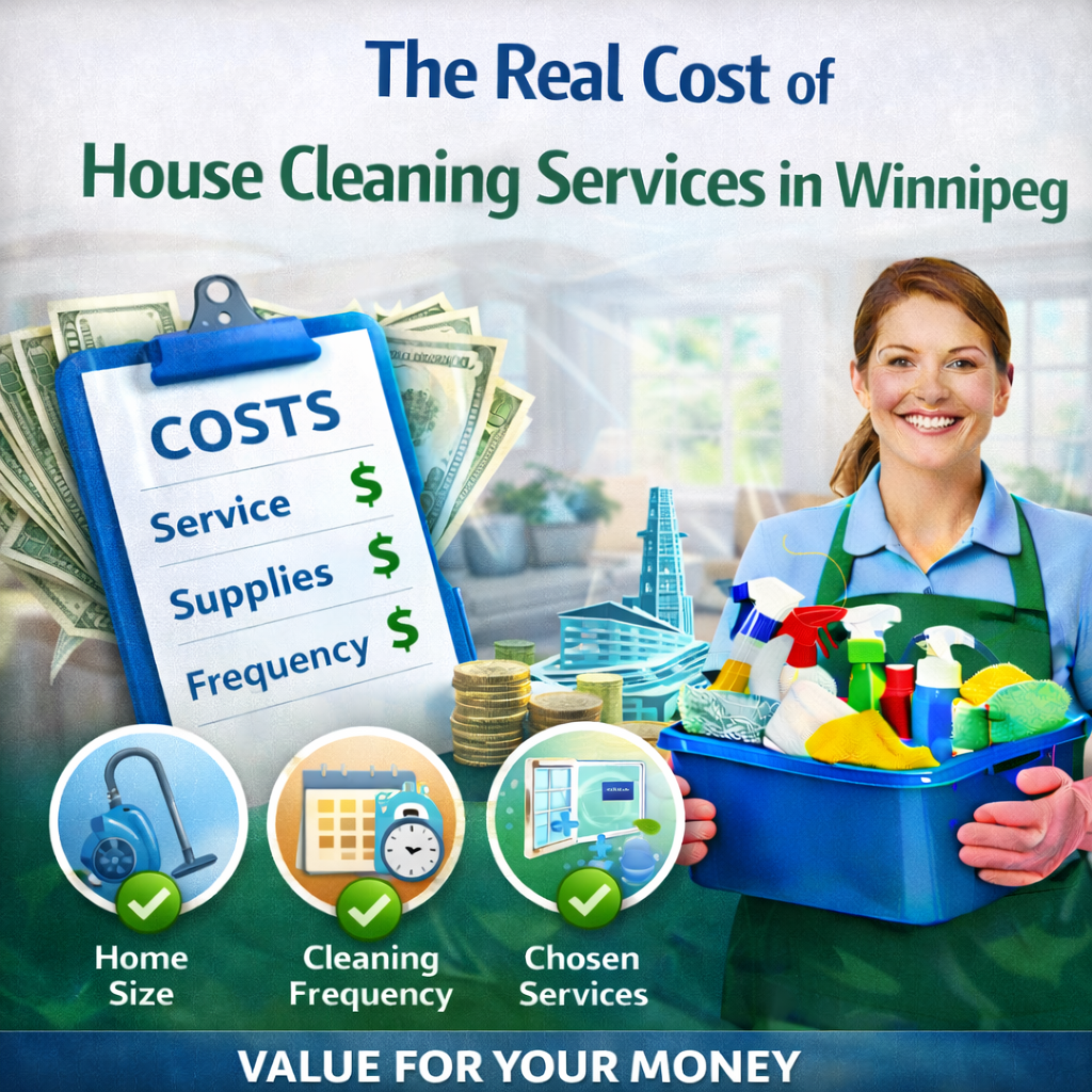 The Real Cost of House Cleaning Services in Winnipeg