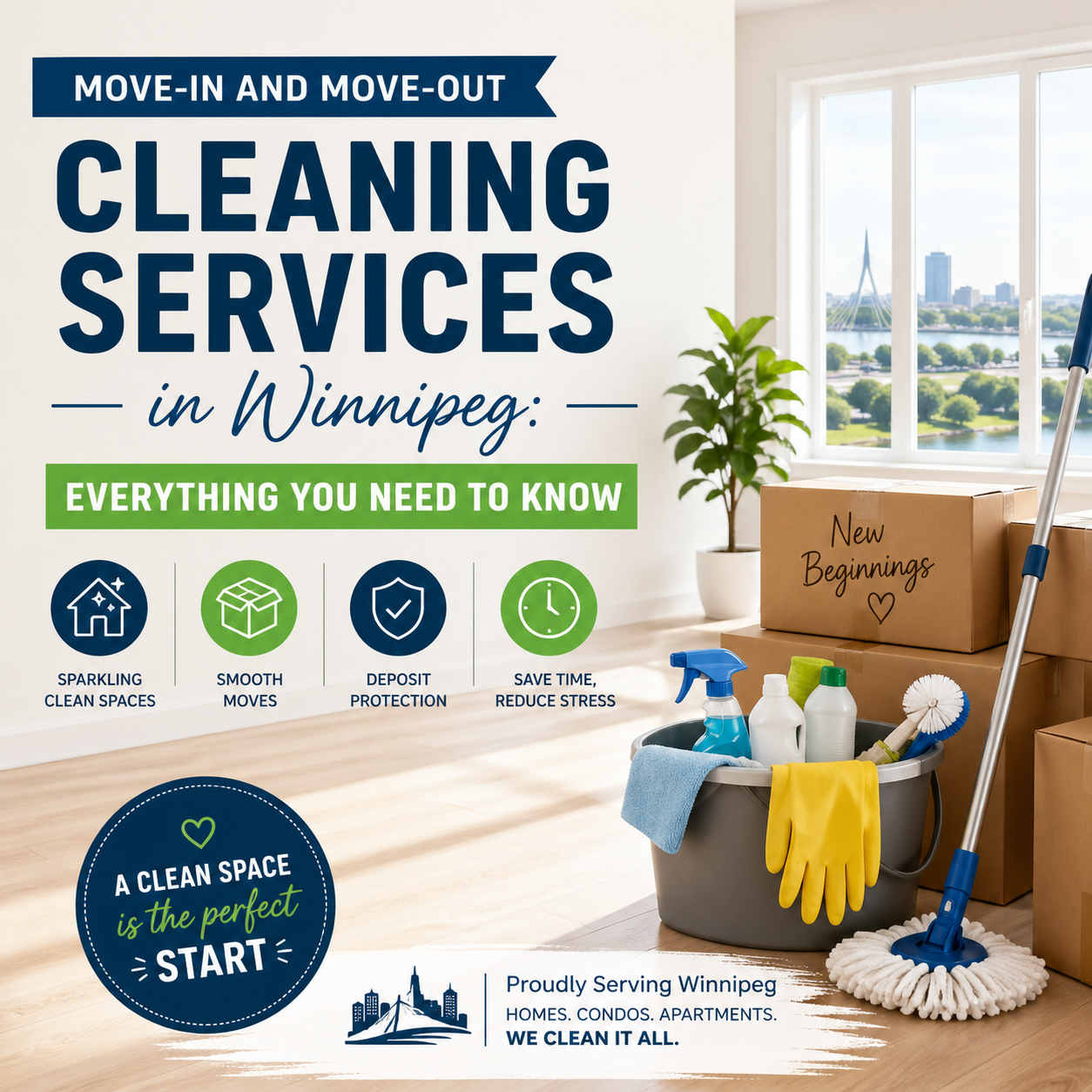 An image for a blog titled Move-In and Move-Out Cleaning Services in Winnipeg: Everything You Need to Know