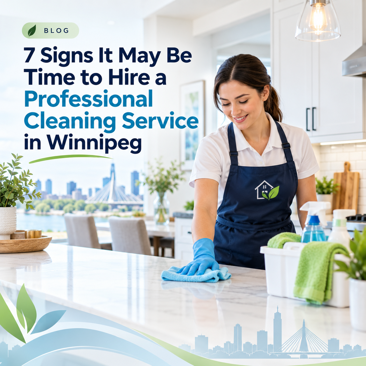 An image for the blog titled 7 Signs It May Be Time to Hire a Professional Cleaning Service in Winnipeg